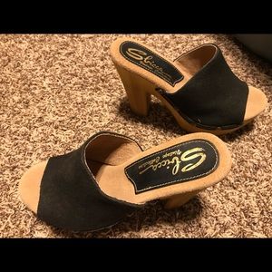 Sbicca Manzanita Platform Slide Sandals size 8